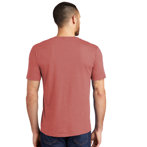 เสื้อยืดลำลองแบบยูนิเซ็กซ์สีพื้นพร้อมโลโก้ด้านหน้า ผ้าฝ้าย 100% ระบายอากาศได้ดีและแห้งเร็ว ดีไซน์สั่งทำได้ - Product Image 3