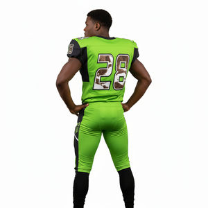 Uniforme de Fútbol Americano Transpirable de Talla Grande Unisex, Ropa de Práctica Juvenil de Secado Rápido, Antibacteriana y Personalizable - Product Image 2