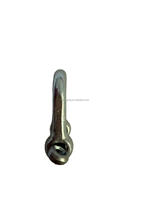 Manilles en D européennes en acier allié galvanisé poli miroir pour levage en hauteur, conformes EN 13889, pour applications minières