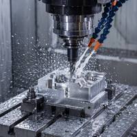 Pièces industrielles, plaques en acier inoxydable, bronze, cuivre, fraisage pour usinage, services d'usinage CNC