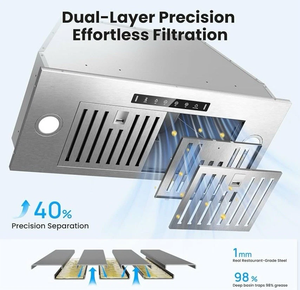 V-I-K-I-O H-O-M-E R-a-n-g-e H-o-o-d I-n-s-e-r-t 30 นิ้ว 980 C-F-M B-u-i-l-t-i-n H-o-o-d-s - Product Image 4