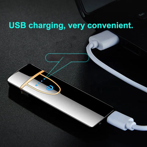 Encendedor Eléctrico USB Delgado Recargable, Encendedor de Cigarrillos Eléctrico al por Mayor - Product Image 3