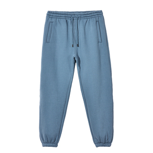 High Quality Custom Screen Print <b>Fleece</b> <b>Joggers</b> Men Wide Leg Sweatpants Baggy Stacked Sweat Pants for men - Product Image 5