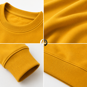 เสื้อสเวตเชิ้ตผู้ชายผ้าเนื้อนุ่ม ให้ความอบอุ่น สวมใส่สบาย ขอบเสื้อแบบริบ ตกแต่งเรียบร้อย ทรงปกติ ใส่สบาย เหมาะสำหรับใส่ลำลอง - Product Image 5