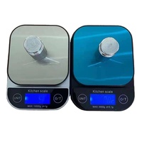 Timbangan Dapur Elektronik LCD Anti Air SF-306B Stainless Steel Sensor Presisi Tinggi Tombol Sentuh OEM