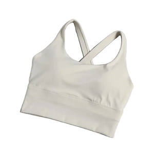 Sujetador Deportivo para Mujer, con Copas Fijas, para Correr, Fitness, Espalda Descubierta, Saltar la Cuerda, Yoga, Ropa Deportiva Profesional - Product Image 1