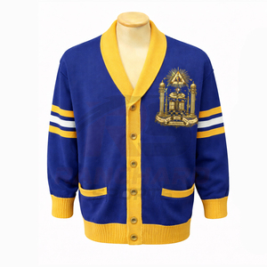 <b>Men</b>’s Masonic Logo Sweater – Premium Knitted Freemason <b>Pullover</b>, Comfortable Casual Winter Wear, Custom Design & Private Label - Product Image 1