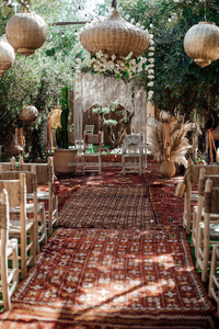 Linterna metálica de diseño marroquí para decoración de bodas en interiores y exteriores - Product Image 4