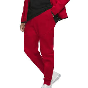 Pantalon de jogging mi-long en coton de haute qualité pour homme, avec logo personnalisé, bas élastique, délavage acide, coupe droite, léger et décontracté - Product Image 5