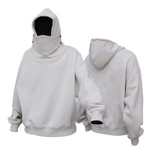 เสื้อฮู้ดสไตล์อเมริกันทรงหลวมแบบมีที่ปิดหน้า  ใส่สบายและใช้งานได้หลากหลาย - Product Image 1
