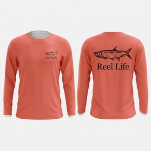 Maillot de pêche personnalisé pour homme, manches longues, protection solaire UPF 50+, impression UV, uniforme de club - Product Image 6