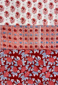 Tela india artesanal con estampado en bloque, tela de algodón suave, ligera y de primera calidad, lista para exportación a granel, precio al por mayor. - Product Image 2