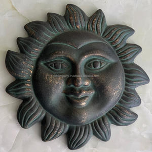 Statues de décoration en terrazzo de design moderne en blanc/noir/gris, faites à la main pour la maison et le jardin - Product Image 5