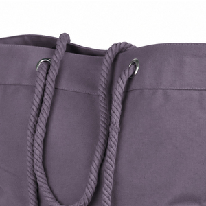 Sac de courses promotionnel en gros, 100% coton, avec poignée longue, taille personnalisée, design simple, à porter à la main ou à l'épaule - Product Image 5