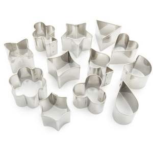 Juego de Cortadores de Galletas Personalizados de Fantasía, 100% Acero Inoxidable, Juego de Cortadores de Galletas, Moldes para Galletas, Herramientas para Pasteles, Más Vendidos - Product Image 2