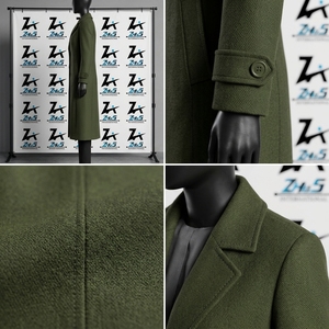 Abrigo Largo de Lana Personalizado de Alta Calidad, Abrigo de Invierno de Lana Mezclada, Ropa de Abrigo Informal y Formal de Moda para Mujer - Product Image 4