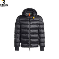 Vente en gros usine : Blouson matelassé à capuche pour homme, manteau matelassé, vêtement d'extérieur d'hiver matelassé avec logo personnalisé, vente en gros de blousons matelassés