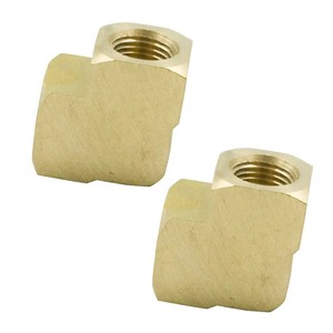 Conexión en T de latón forjado con rosca hembra de 1/4 y cabeza hexagonal - Product Image 2
