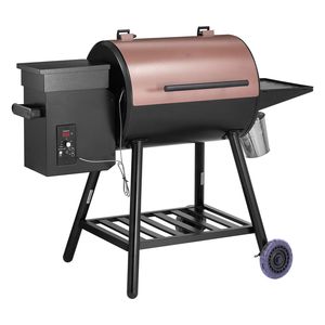 Parrilla Eléctrica 8 en 1 para Barbacoa, Área de Cocción de 456 Pulgadas Cuadradas, Parrilla Ahumadora de Pellets de Madera para Cocinar al Aire Libre - Product Image 3