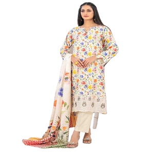 Salwar Kameez pakistaní de marca para niñas, trajes de viscosa bordados, trajes listos para usar, trajes de venta completa cosidos indios, trajes paquistaníes - Product Image 1