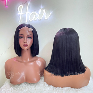 Paquetes de cabello humano con frente de encaje vietnamita recto de hueso sin procesar de Venta caliente encaje completo sin pegamento en varios colores - Product Image 1