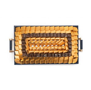 Plateau de rangement multifonctionnel en laiton pour chocolats, style classique, idéal pour offrir - Product Image 6