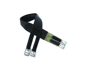 สายรัดเอวม้าหนังแท้พร้อมหัวเข็มขัดสแตนเลสสีพื้น อุปกรณ์ขี่ม้า - Product Image 1