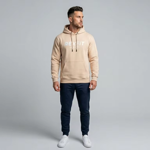 Sweat-shirts personnalisés pour hommes, style streetwear, 100% coton, hiver, qualité supérieure VVS, hip-hop, effet délavé, imprimé strass, design de créateur - Product Image 1