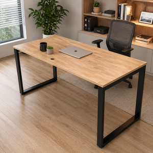 Encimera de Madera de Caucho con Juntas Dentadas, Tablero de Cocina de Madera Maciza, Tamaño Personalizado, Superficie Lisa, Tablero para Muebles, Duradero y Ecológico - Product Image 6