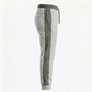 Pantalones Deportivos para Hombre, Corte Recto, Algodón Transpirable, Ligeros, con Cierre de Cordón, Estilo Casual y Relajado, para Otoño y Gimnasio - Product Image 3