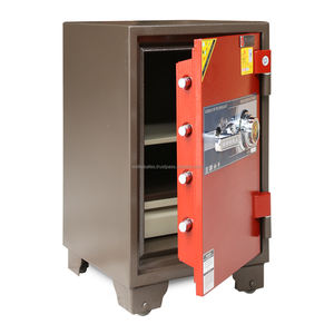 Mini coffres-forts WELKO S820 KC marron rouge - Product Image 2