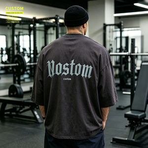 Conjunto Deportivo para Hombre 2026, Camiseta Holgada y Pantalones Anchos de Entrenamiento, Ropa Deportiva Urbana - Product Image 3