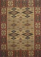 Tapis rustique en jute naturelle noué à la main |   Tapis de salon tissé aux couleurs terreuses |   Tissage fin 7/30 |   Fait main en Inde |   Géométrique 9x12 pieds