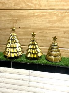 Elegante escultura de Reno de metal personalizada, adornos navideños de bajo precio en forma de árbol cesto para el hogar, chimeneas, regalos de navidad - Product Image 4