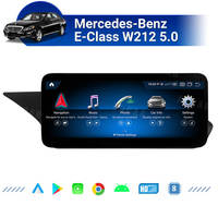 Autoradio Android 13 10.25/12.3'' avec GPS pour Mercedes-Benz Classe E W212 5.0 2010-2016 Lecteur multimédia vidéo pour voiture