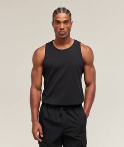 Camisetas Deportivas Personalizadas OEM sin Mangas, 100% Algodón, para Gimnasio, Fitness y Running para Hombre - Product Image 4