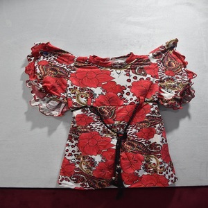 Robe décontractée rouge pour filles, mini-robe pour enfants, collections de vêtements de boutique, style enfant et vente en gros de mode pour la vente au détail - Product Image 2