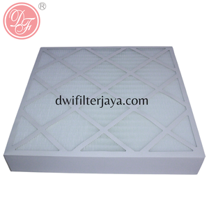 แผ่นกรองอากาศแบบจีบ H13 6 8 11 13 14 15 กรอบอะลูมิเนียม สำหรับระบบปรับอากาศ HVAC - Product Image 3