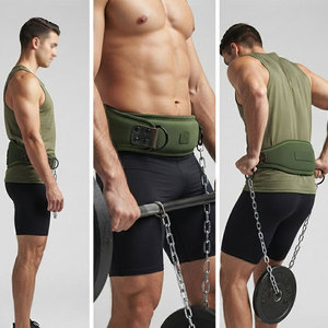 Cinturón de Gimnasio para Hombre Sewing Hub Industry, Cinturón de Compresión para Entrenamiento con Barra y Pesas, Altamente Duradero, con Doble Anillo en D - Product Image 6