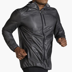 Chaqueta cortavientos con capucha unisex de invierno para hombre con protección UV, tela ligera, transpirable y de secado rápido, servicio OEM. - Product Image 5