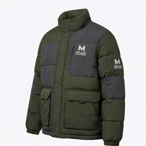 Veste d'hiver matelassée professionnelle pour homme, imperméable, chaude, décontractée, pour l'extérieur, fournisseur OEM - Product Image 3