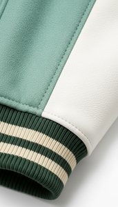 Vêtements de rue de style américain de luxe avec doublure matelassée et broderies, style viral pour lycéens - Product Image 5