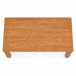 Mesa de Comedor Rectangular Moderna Escandinava de Madera de Teca Sólida, Impermeable y Ecológica, Construcción Duradera, Capacidad para 8 Personas - Product Image 4