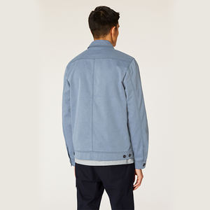 Chaqueta de Algodón para Hombre, Estilo Vintage, con Parche Bordado Personalizado del Fabricante, en Tela Vaquera y Lona - Product Image 5