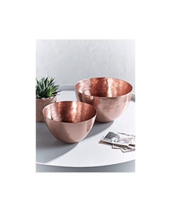 Tazón para servir de cobre puro para una vida saludable, utensilio de metal duradero multiusos para cocina y comedor - Product Image 6