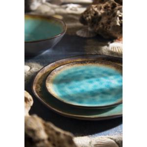 Servizio di Piatti Excelsa 12 Pezzi in Porcellana Maldive Azzurro Chiaro - Product Image 5