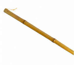 Balai à poils naturels avec manche en bambou traditionnel, poils moyens non coupés, pour le nettoyage des sols, design écologique - Product Image 3