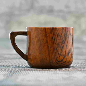 Tasse à café en bois, tasse à thé en forme de baril, chopes à bière pour la maison, l'hôtel, le restaurant, les fêtes, 500 ml - Product Image 5