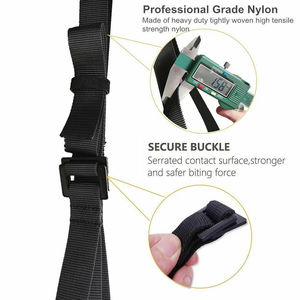 Sangles abdominales suspendues robustes de qualité supérieure avec mousquetons à verrouillage rapide, réglables pour l'entraînement du tronc et du six-pack - Product Image 6