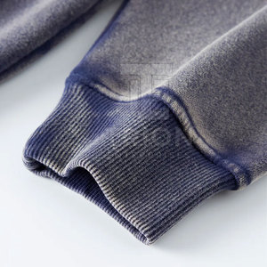 Sweats à capuche délavés à l'acide, nouveau style populaire, taille personnalisée, meilleure qualité, fabriqués au Pakistan - Product Image 2